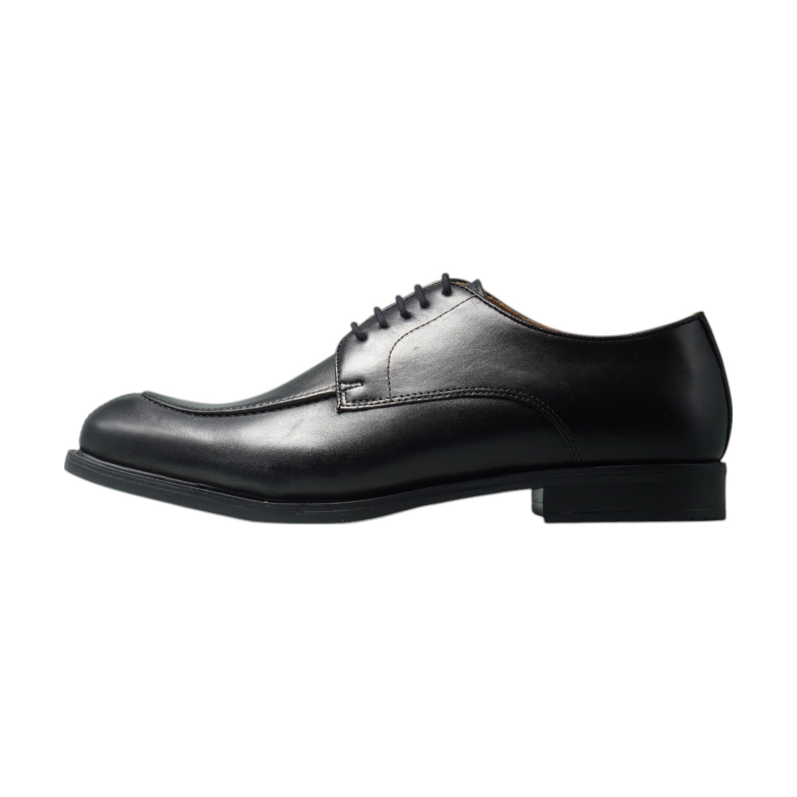 Round toe Derby U Tip Black