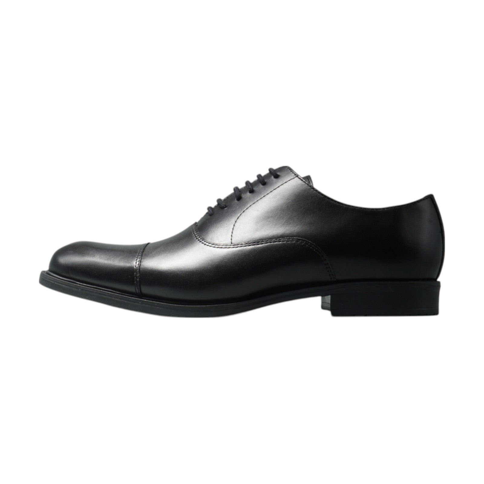 Round toe Oxford Straight Tip Black