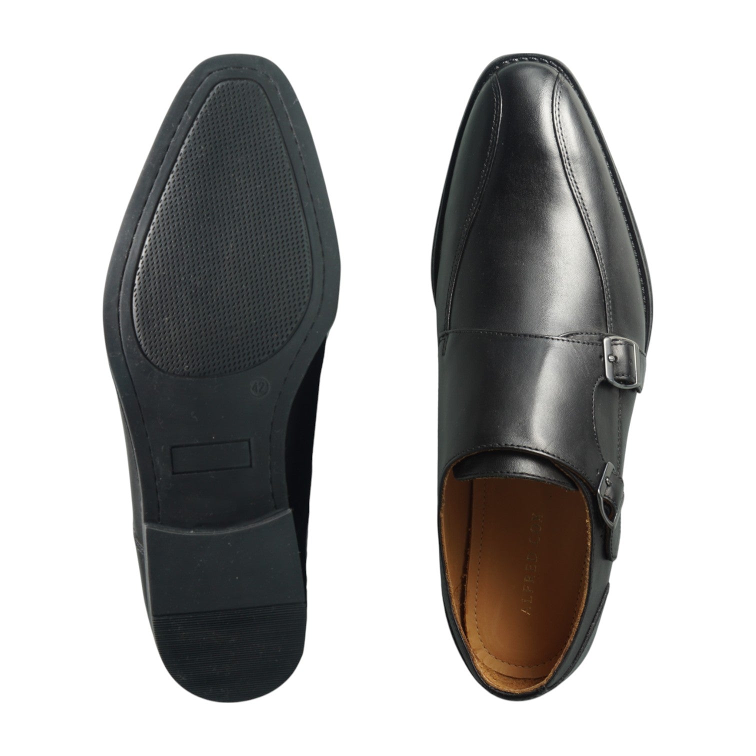 Semi long toe Doublemonk Swirl mocca Black