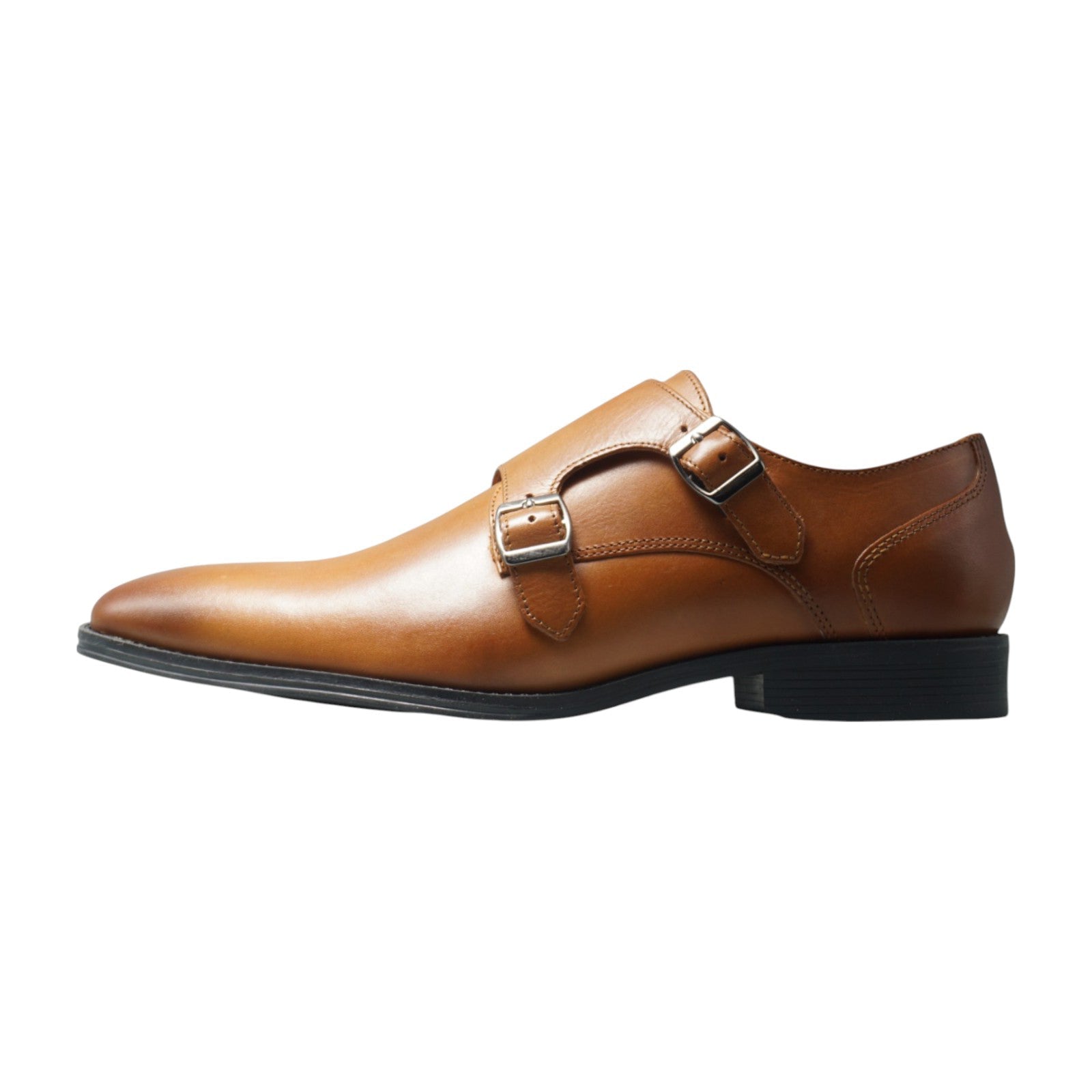 Semi long toe Doublemonk Plane Toe tan