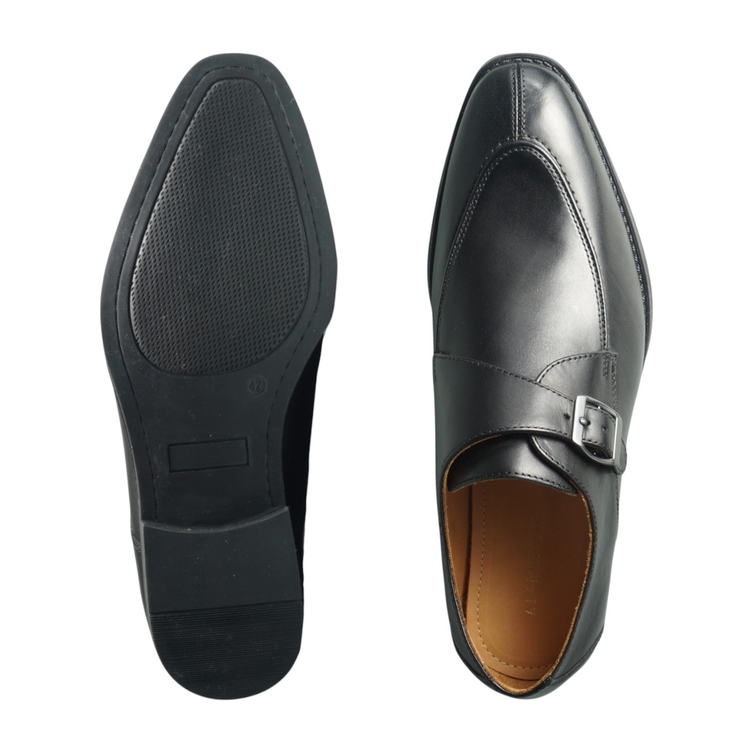 Semi long toe Singlemonk U Tip Black