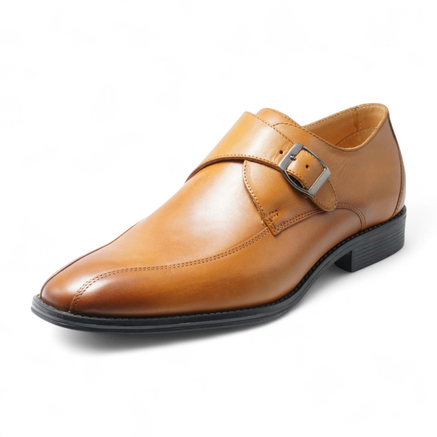 Semi long toe Singlemonk Swirl mocca tan