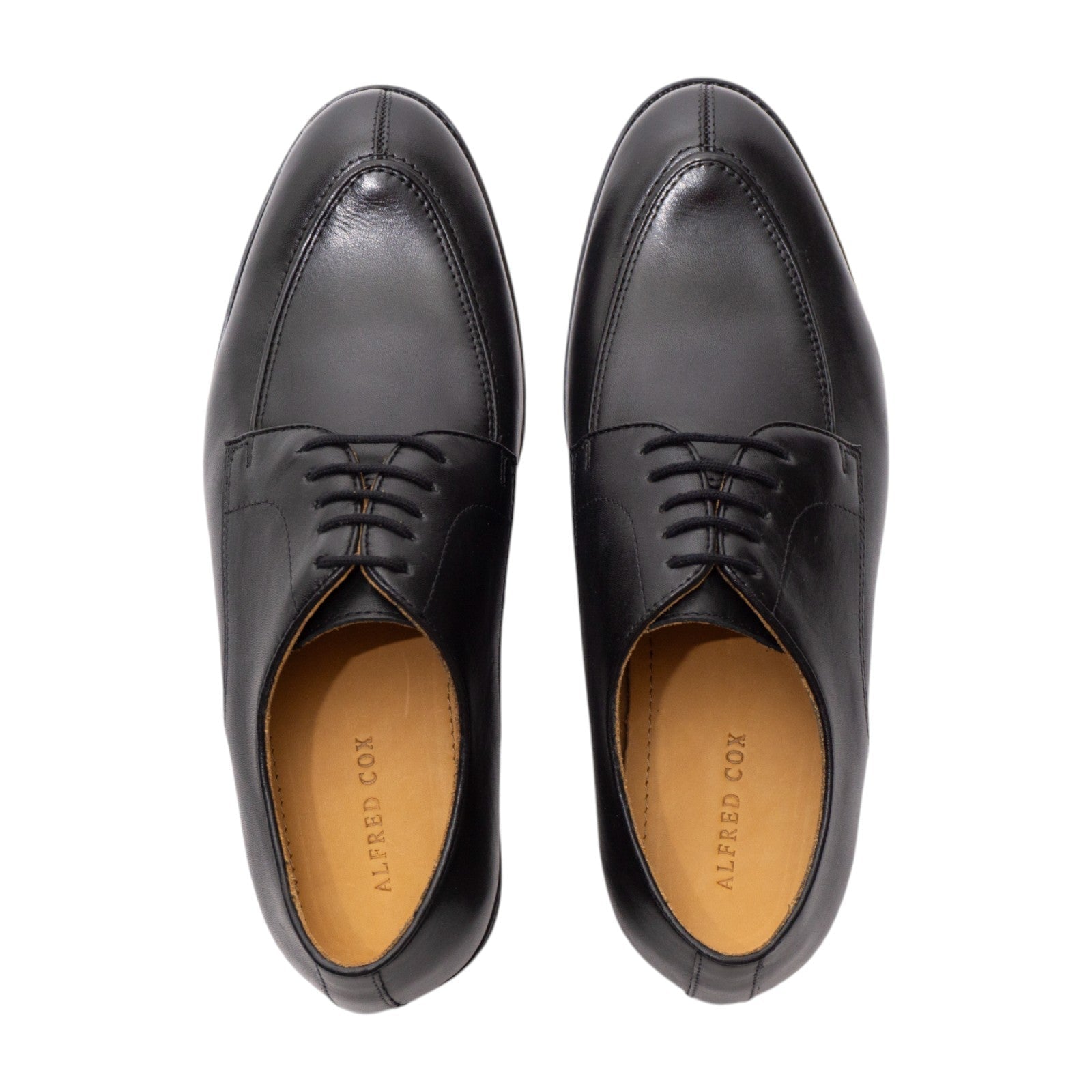 Round toe Derby U Tip Black