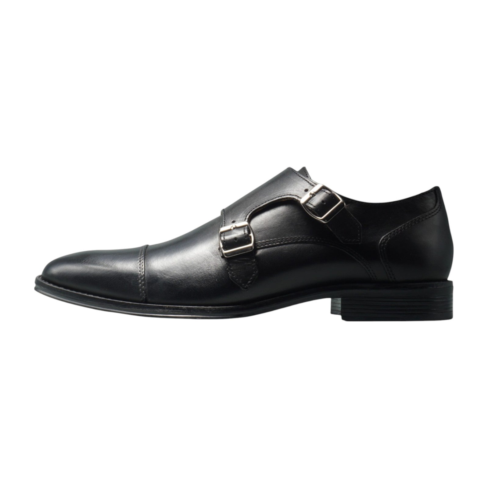 Semi long toe Doublemonk Straight Tip Black