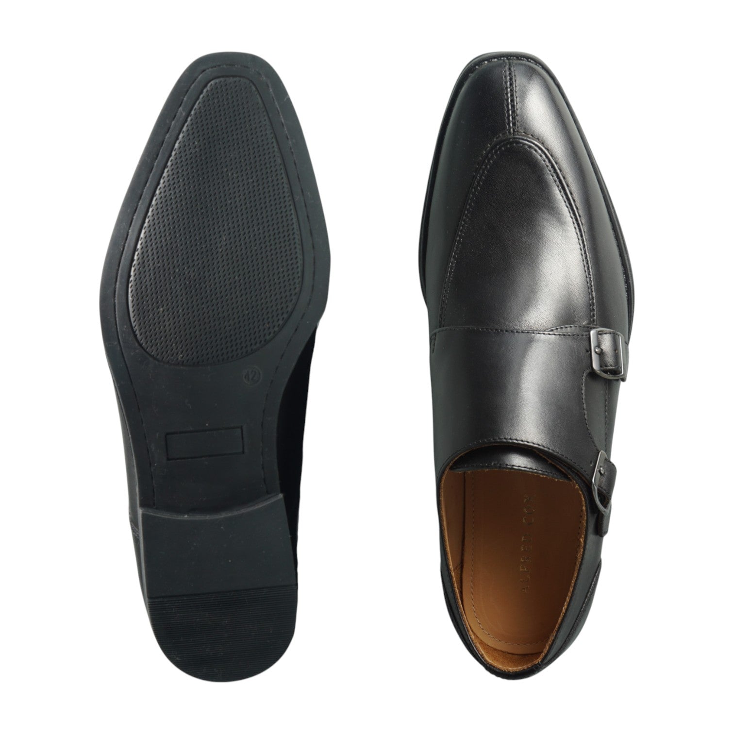 Semi long toe Doublemonk U Tip Black