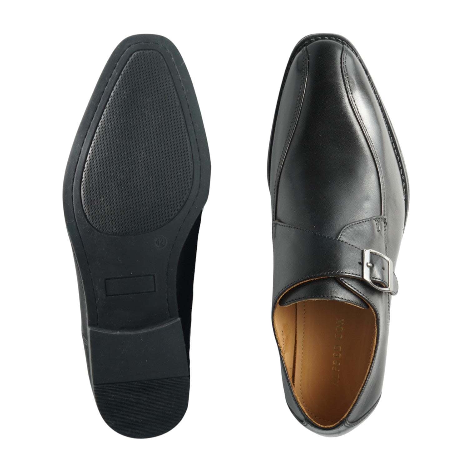 Semi long toe Singlemonk Swirl mocca Black