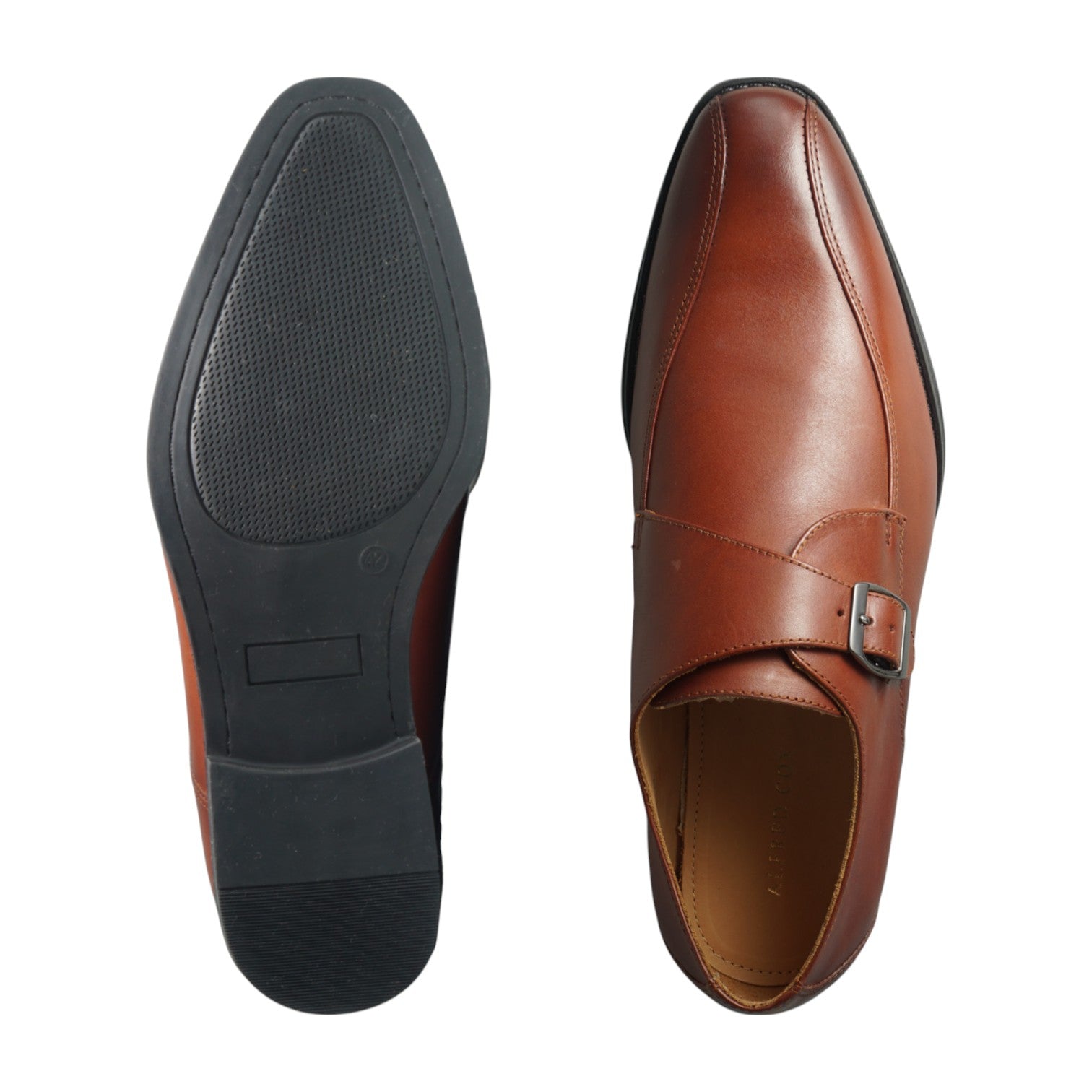 Semi long toe Singlemonk Swirl mocca brown