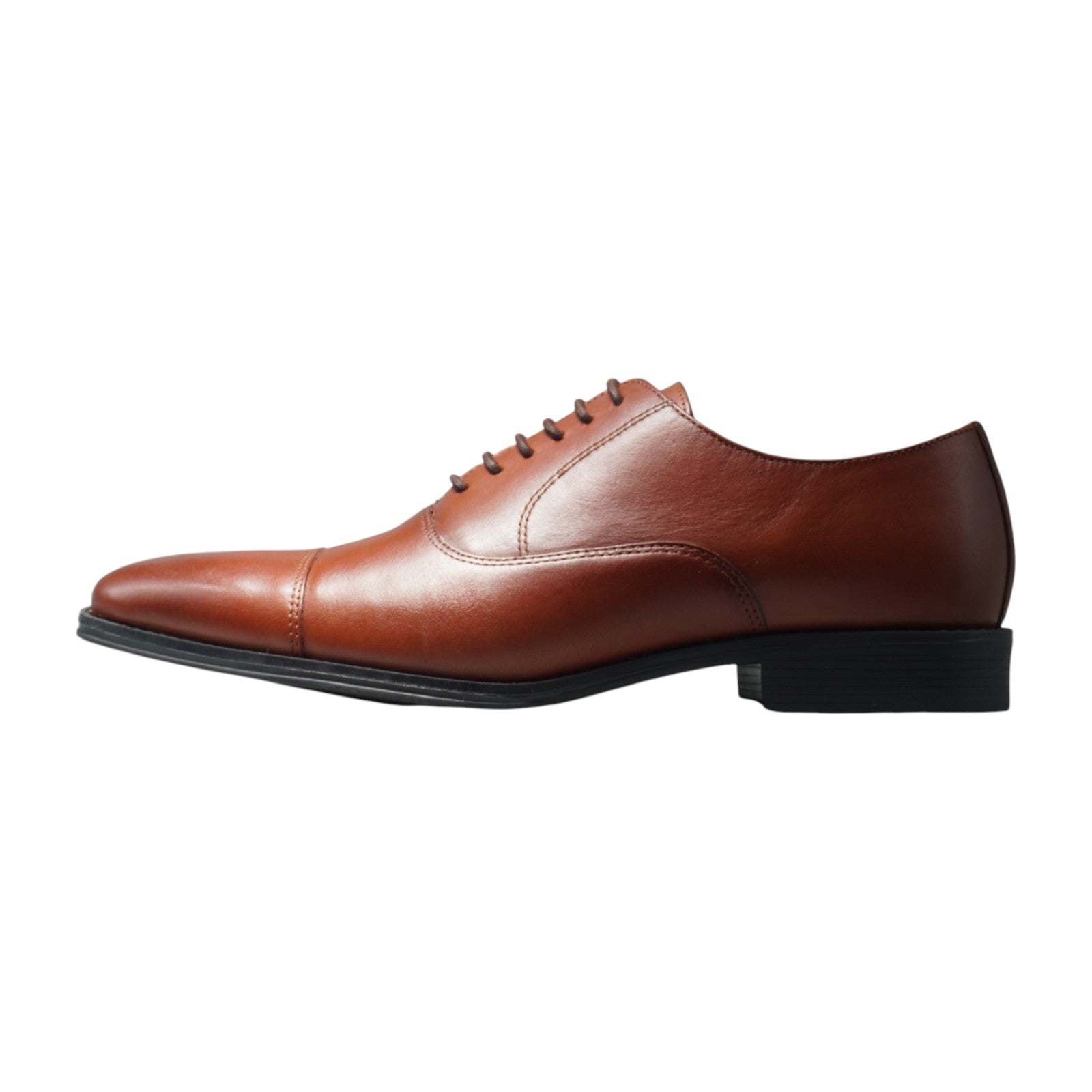 Semi long toe Oxford Straight Tip brown